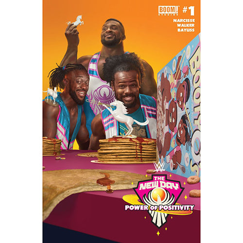 Wwe New Day Power of Positivity #1 (of 2) - Cover B: Rahzzah