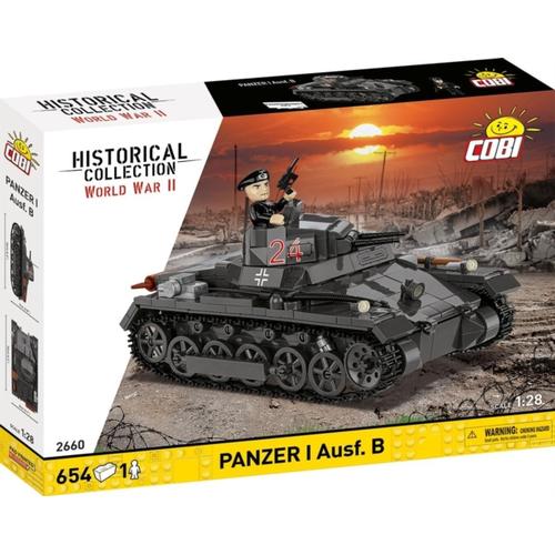 Cobi WWII 2660: Panzer I (France 1940) (654 Pieces)