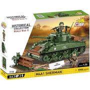 Cobi WWII 3126: M4A1 Sherman (663 Pieces)
