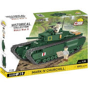 Cobi WWII 3128: Mark IV Churchill (668 Pieces)