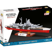 Cobi WWII 4853: Battleship Tirpitz Scale 1:700 (593 Pieces)