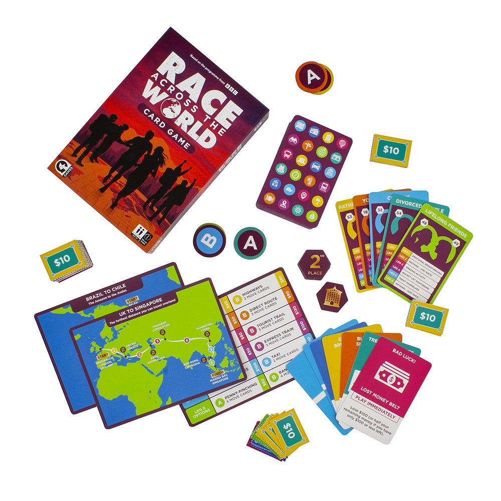 Race Across The World Card Game