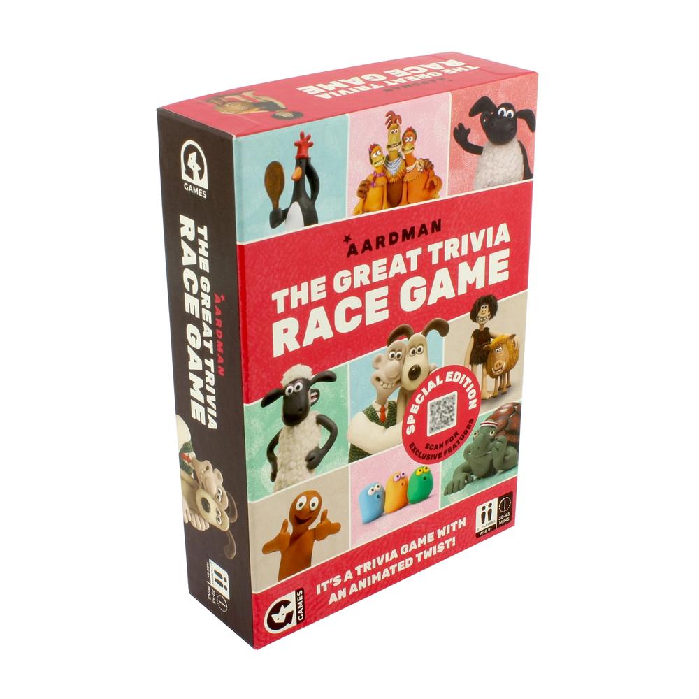Aardman Trivia Race Game