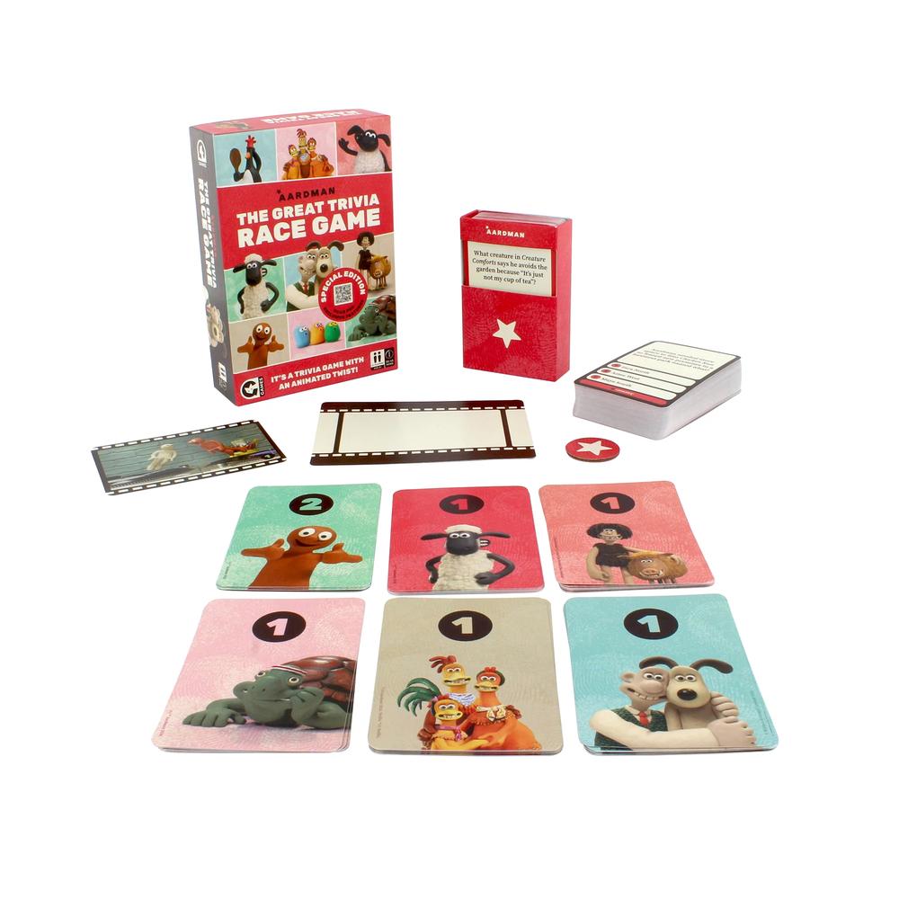 Aardman Trivia Race Game