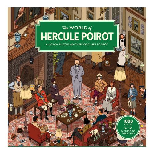 The World of Hercule Poirot Puzzle (1000 Pieces)