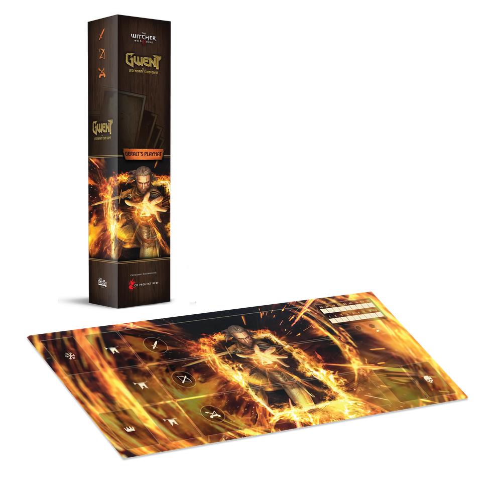 Gwent: Geralt Playmat - 1 Player