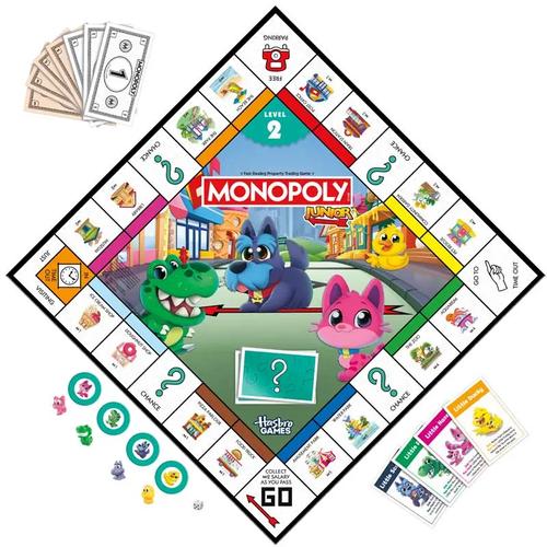 Monopoly Junior 2 In 1 Refresh