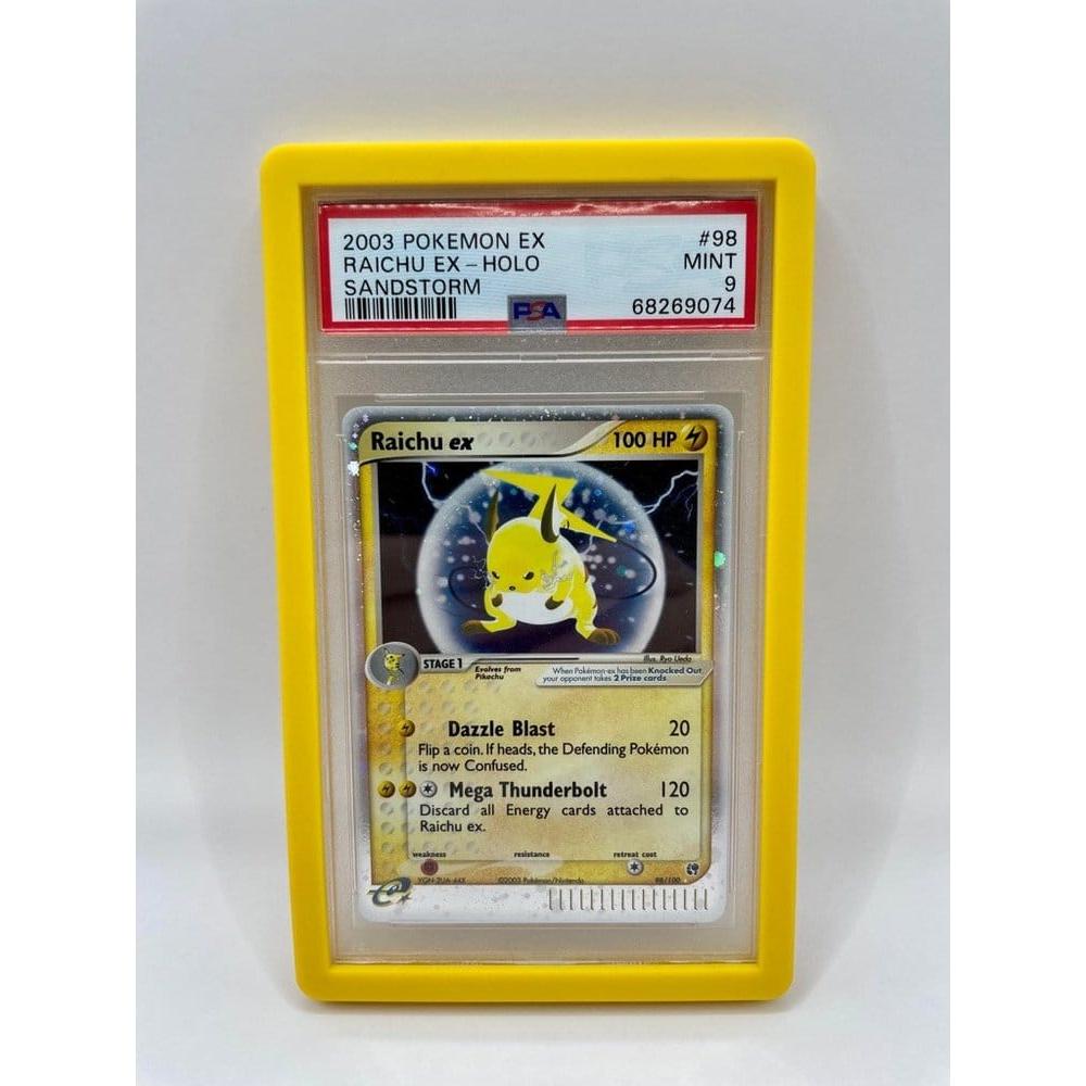 Evoretro Bumper Protector for PSA Slabs Yellow