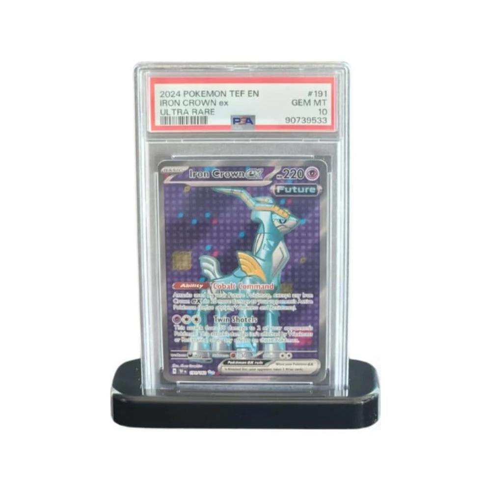 Evoretro Display Stand for PSA & CGC Graded Card Slabs Black