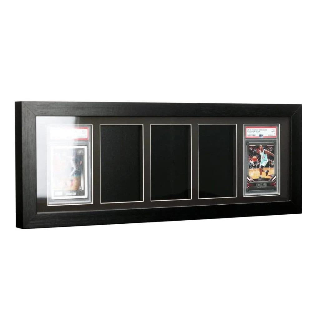 Evoretro Graded Card Display Frame for 5 PSA Graded Cards