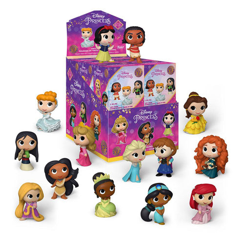 Disney: Ultimate Princess Mystery Mini Figures 5 cm Display Disney Ultimate Princess S1 - Assorted (One Supplied)