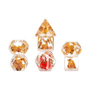 Christmas Resin Dice Set Reindeer & Santa