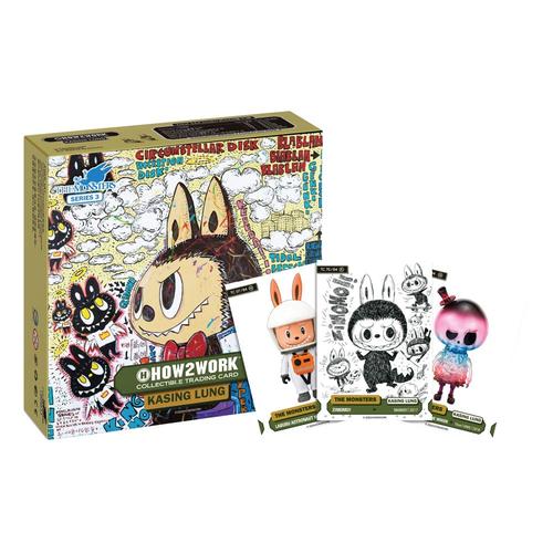 How2work Labubu Collectible Chrome Trading Cards The Monsters