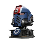 Warhammer 40,000: Space Marine 2 Replica Ultramarines Lieutenant Titus helmet with Display Stand 44 cm
