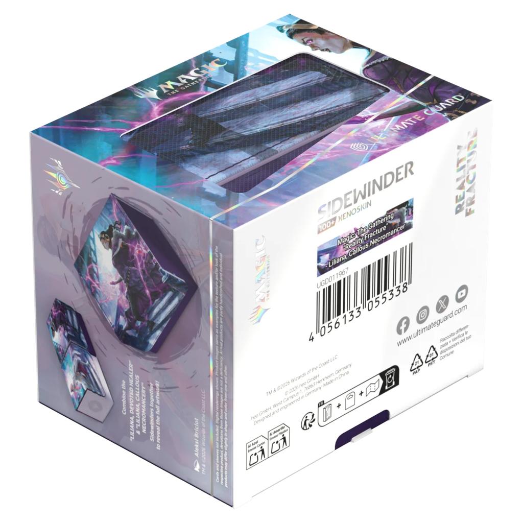 Ultimate Guard Sidewinder 100+ Xenoskin Magic: The Gathering "Reality Fracture" - Black Rare 2_13