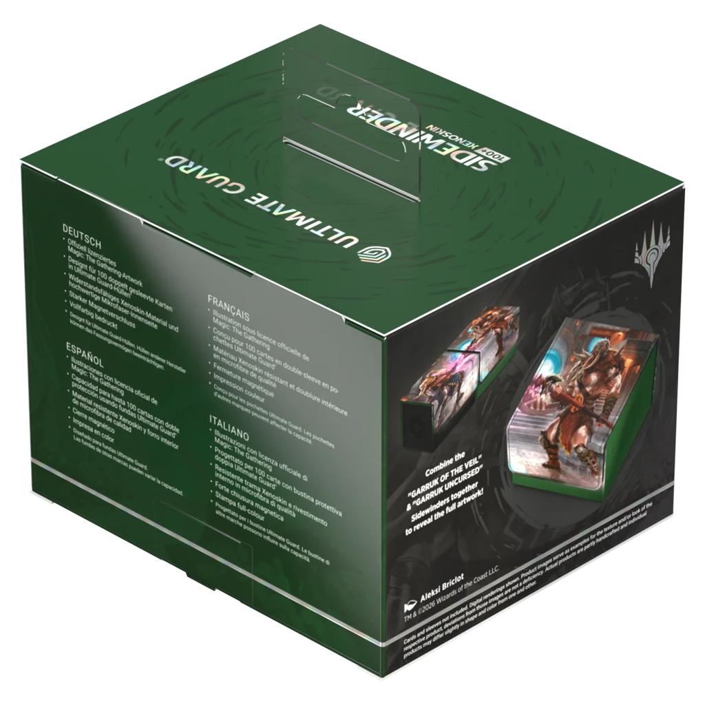 Ultimate Guard Sidewinder 100+ Xenoskin Magic: The Gathering "Reality Fracture" - Green Rare 2_12