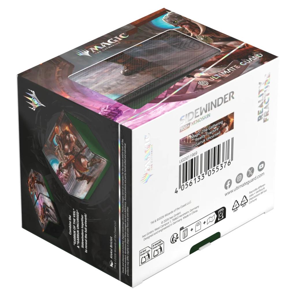 Ultimate Guard Sidewinder 100+ Xenoskin Magic: The Gathering "Reality Fracture" - Green Rare 2_13