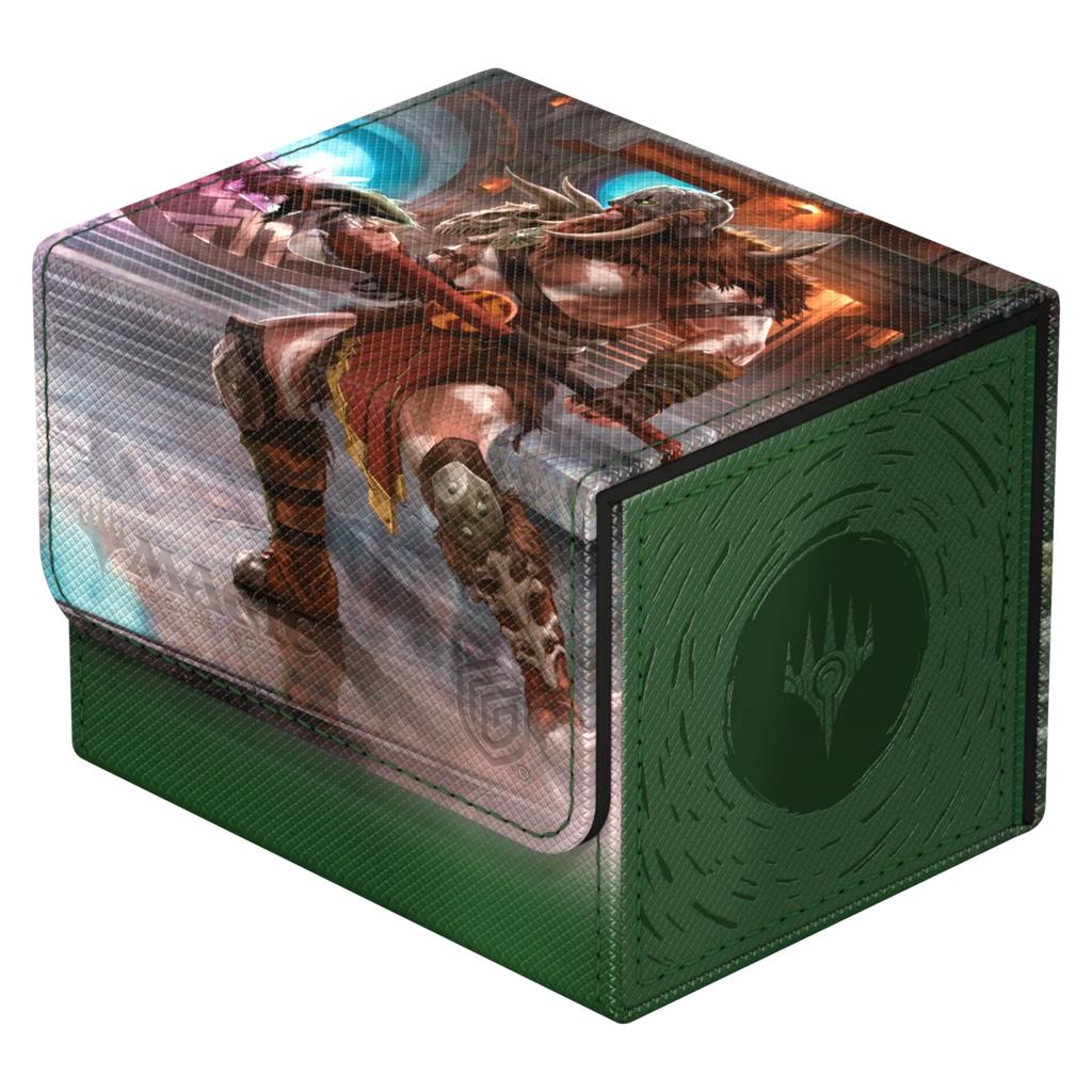 Ultimate Guard Sidewinder 100+ Xenoskin Magic: The Gathering "Reality Fracture" - Green Rare 2_1