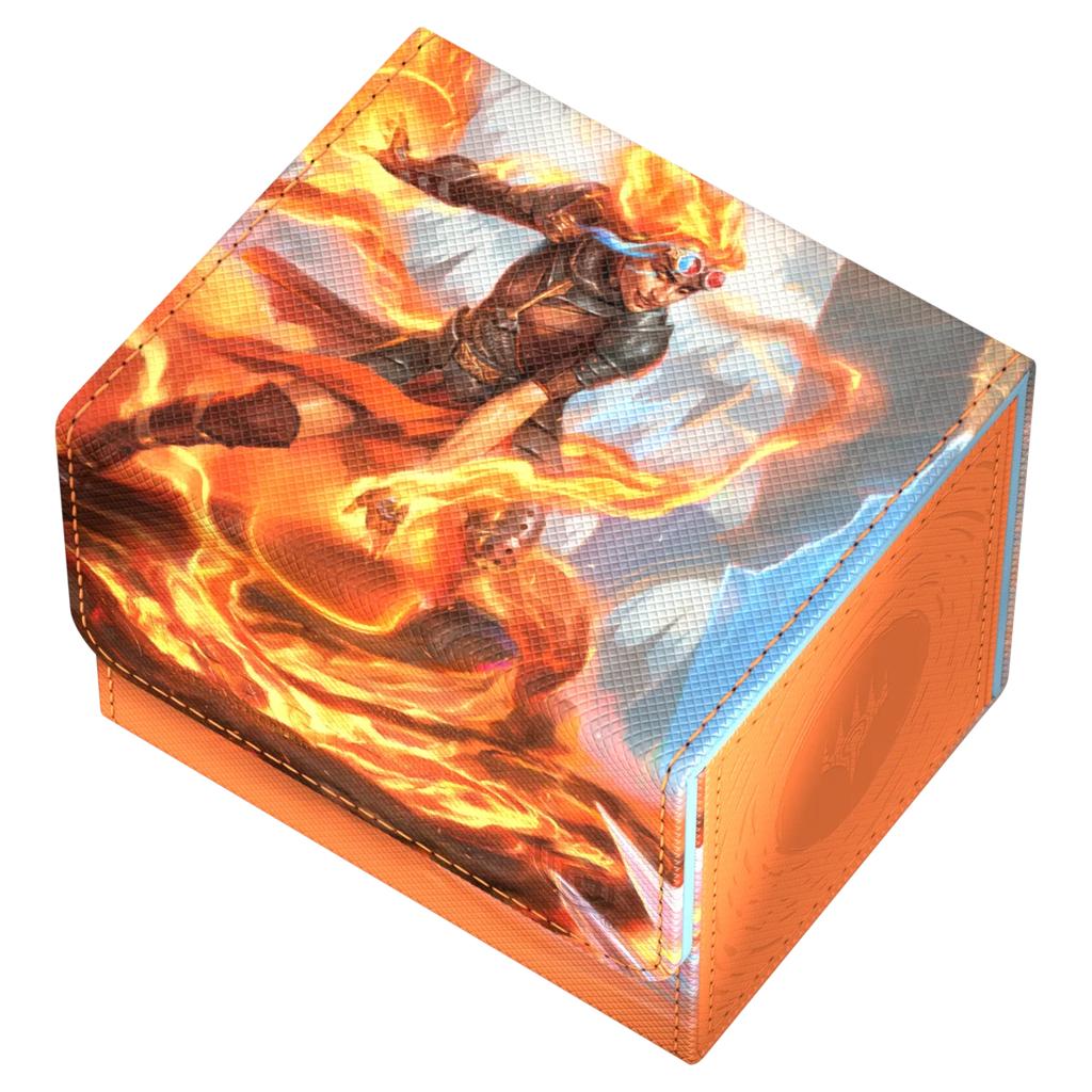 Ultimate Guard Sidewinder 100+ Xenoskin Magic: The Gathering "Reality Fracture" - Red Mythic_2