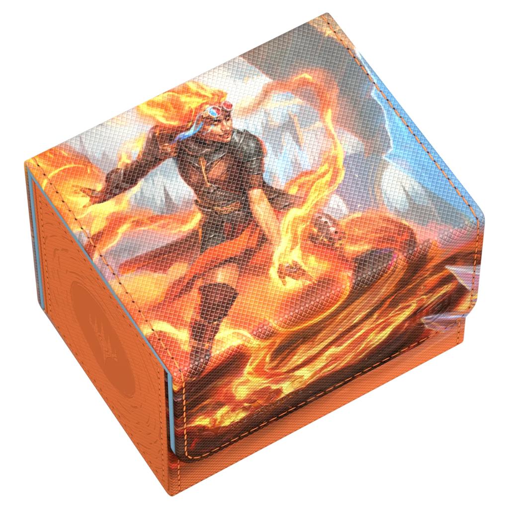 Ultimate Guard Sidewinder 100+ Xenoskin Magic: The Gathering "Reality Fracture" - Red Mythic_3