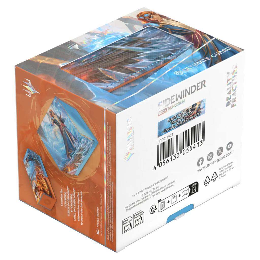 Ultimate Guard Sidewinder 100+ Xenoskin Magic: The Gathering "Reality Fracture" - Blue Mythic_13