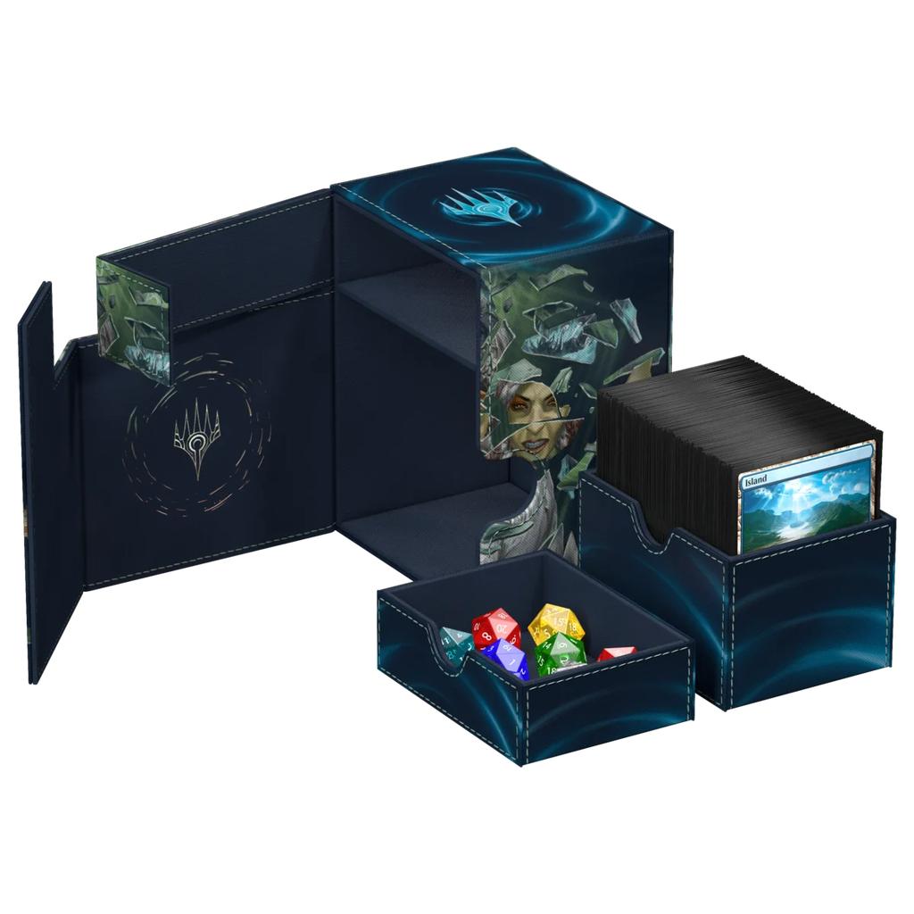 Ultimate Guard Flip'n'Tray 133+ Xenoskin Magic: The Gathering "Reality Fracture" - Blue Uncommon / Green Uncommon_4