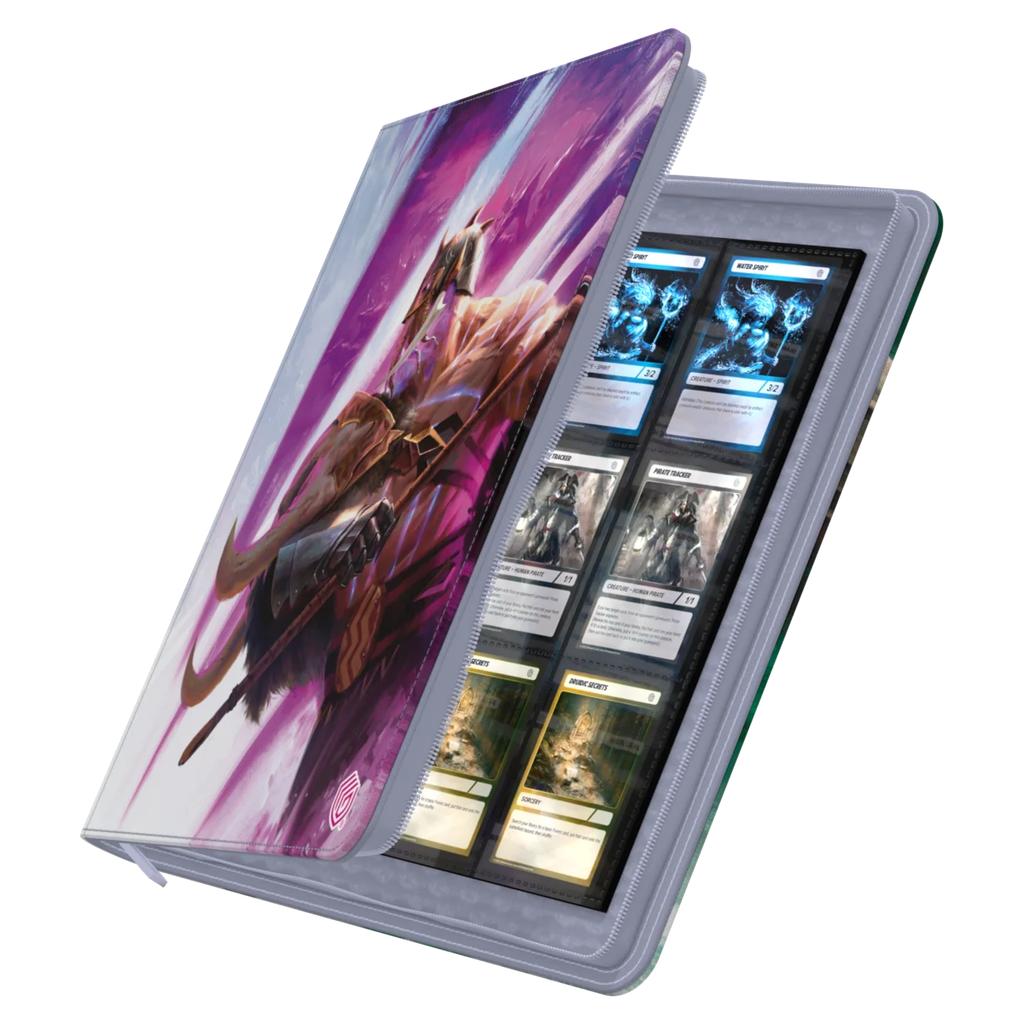 Ultimate Guard Zipfolio 480 Xenoskin Magic: The Gathering "Reality Fracture" - Black Uncommon / Green Uncommon_1