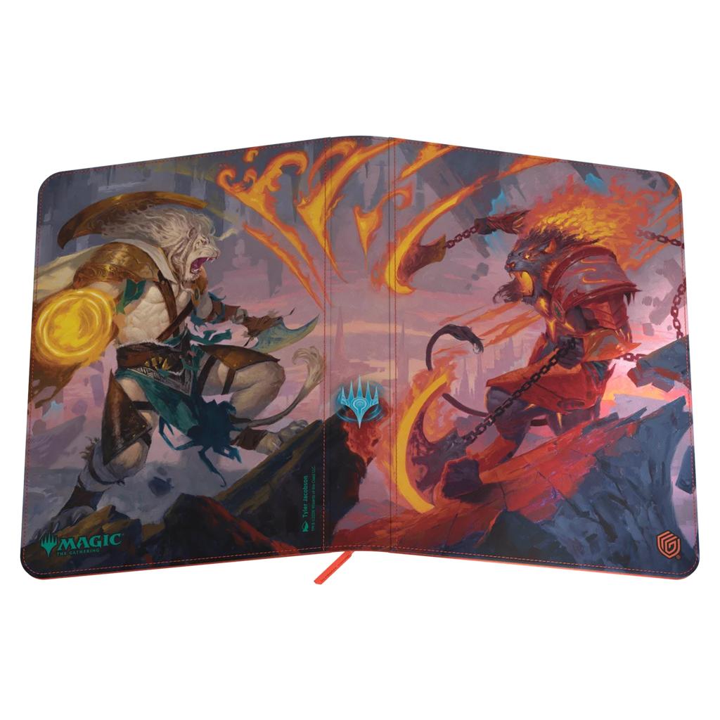 Ultimate Guard Zipfolio 360 Xenoskin Magic: The Gathering "Reality Fracture" - White Mythic / Red Mythic_8