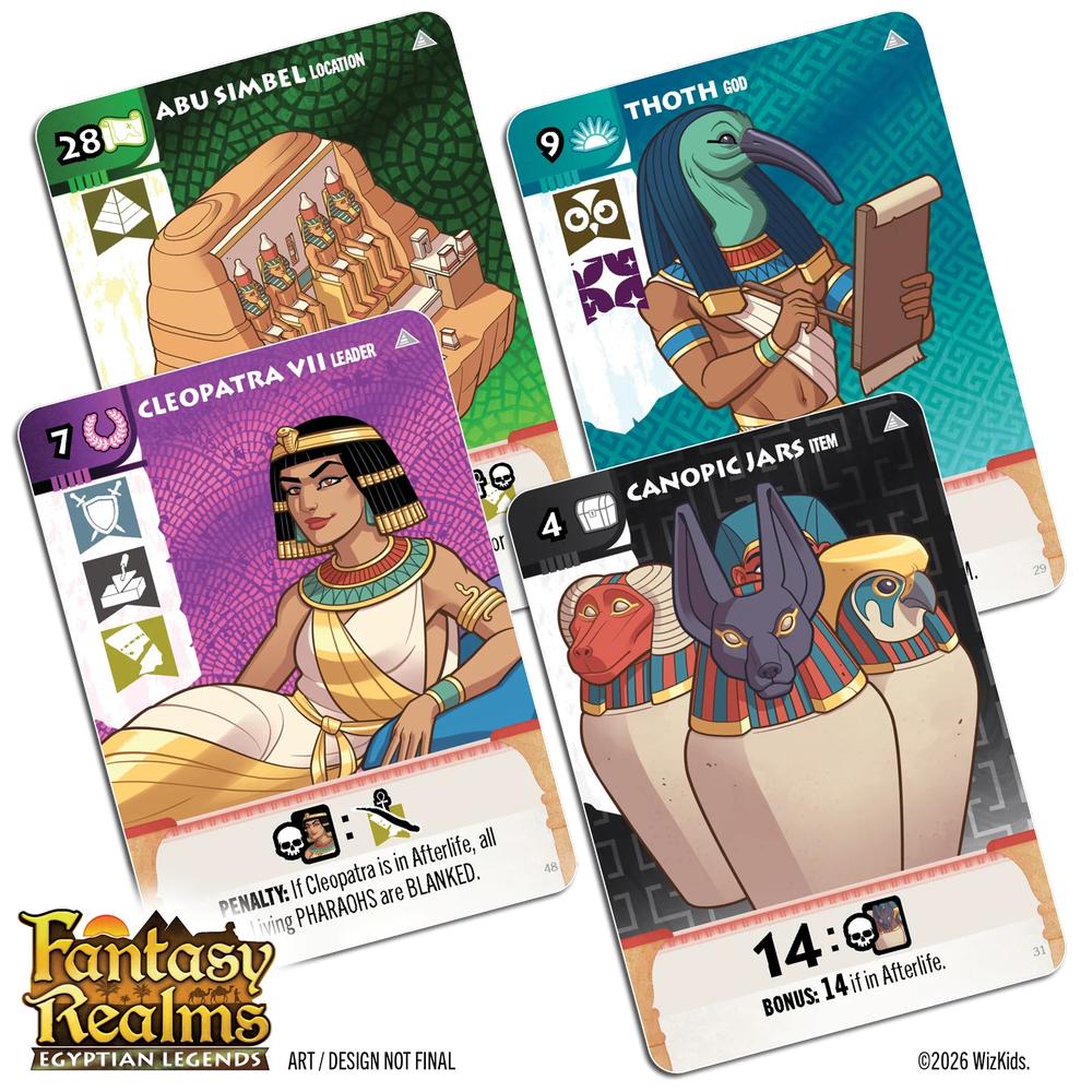 Fantasy Realms: Egyptian Legends