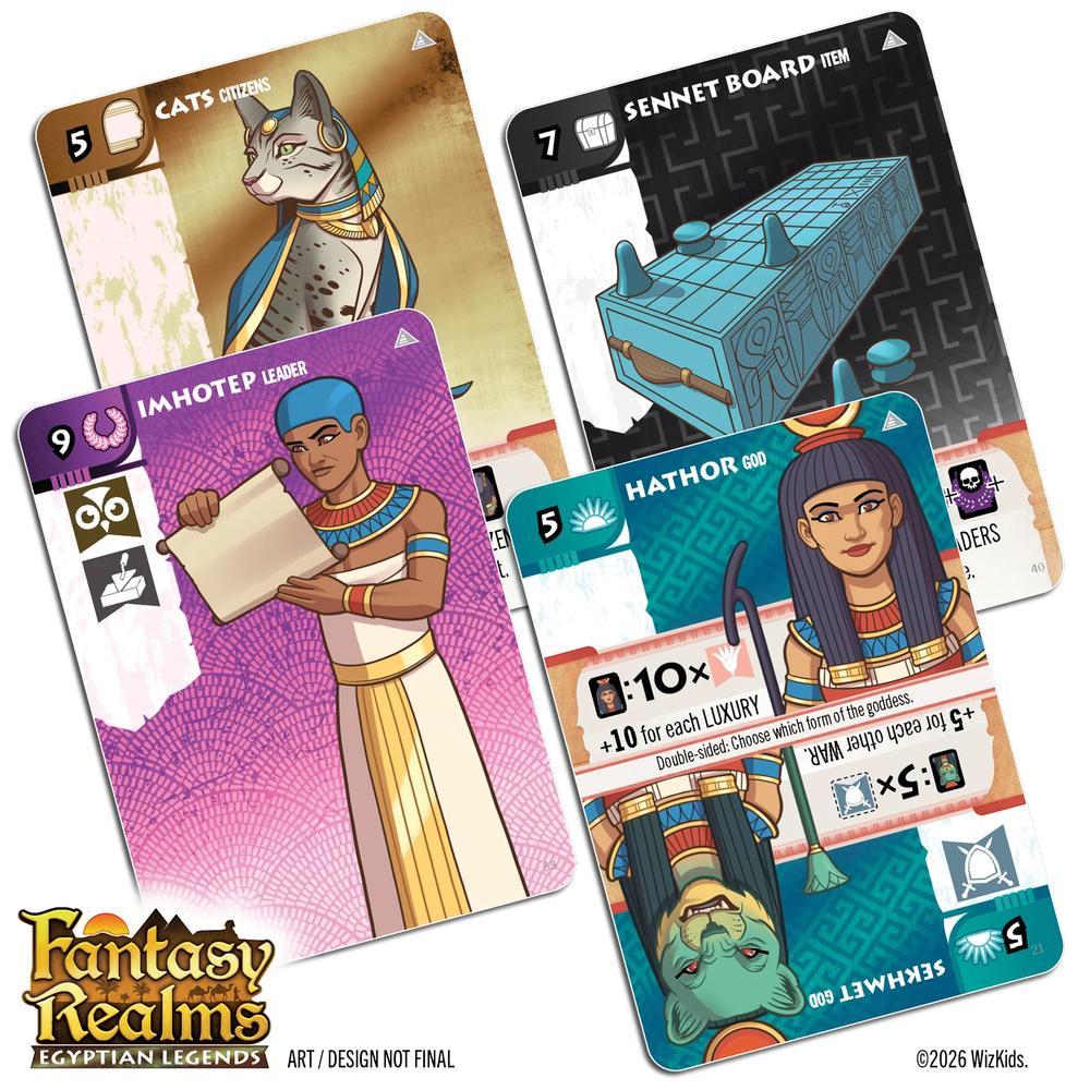 Fantasy Realms: Egyptian Legends