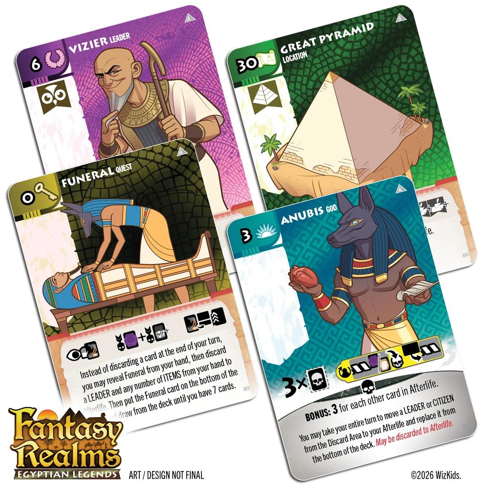 Fantasy Realms: Egyptian Legends