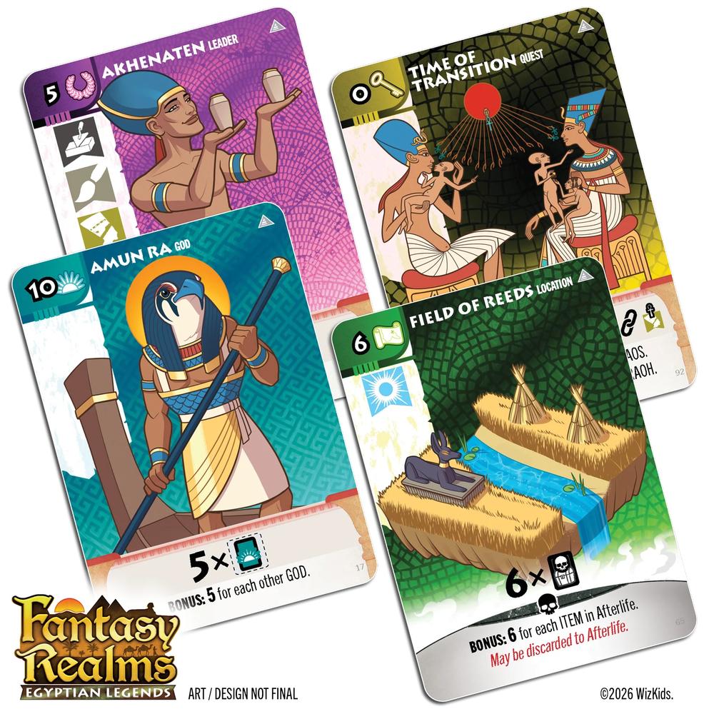 Fantasy Realms: Egyptian Legends