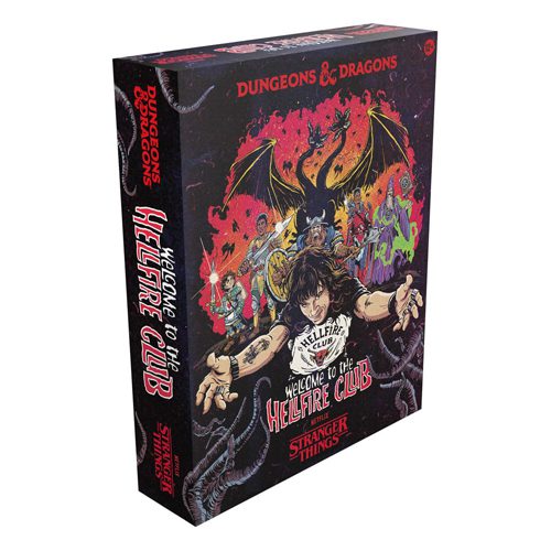 Dungeons & Dragons Board Game Stranger Things: Welcome to the Hellfire Club