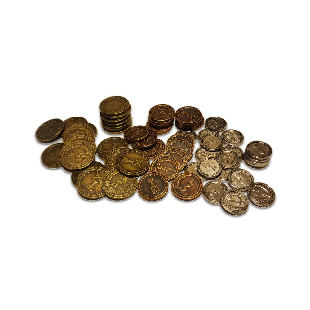 Craft & Conquer: Medieval Game Metal Coins