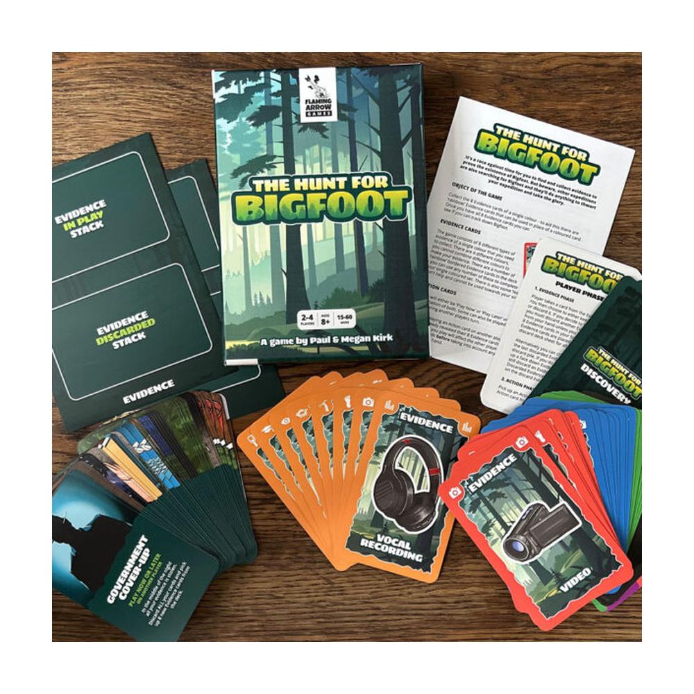 The Hunt for Bigfoot Card Game