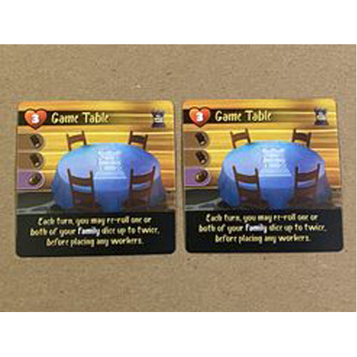 Creature Comforts Dice Tower Promo Cards