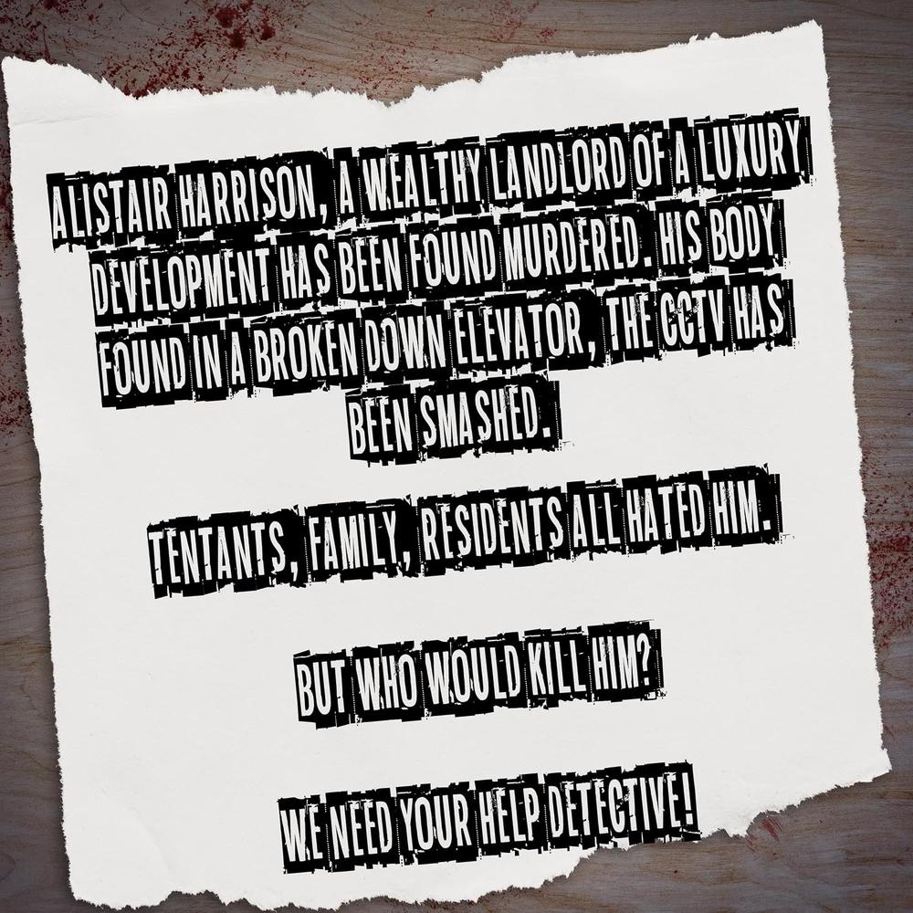 Murder Mission: Killer at Keele Court - Murder Mystery Detective Game