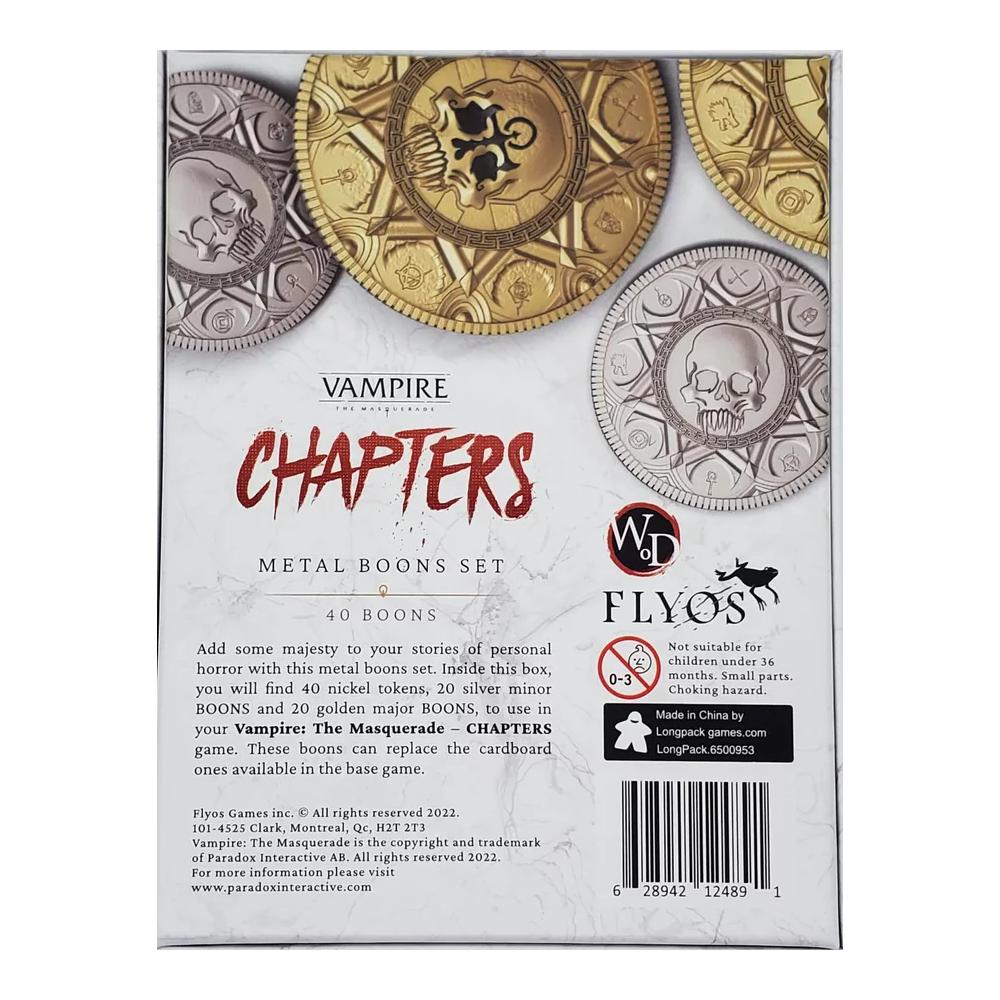 Vampire: The Masquerade - Metal Boons Set