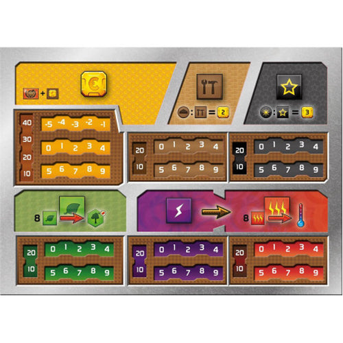 Terraforming Mars - Player Board (4 Pack)