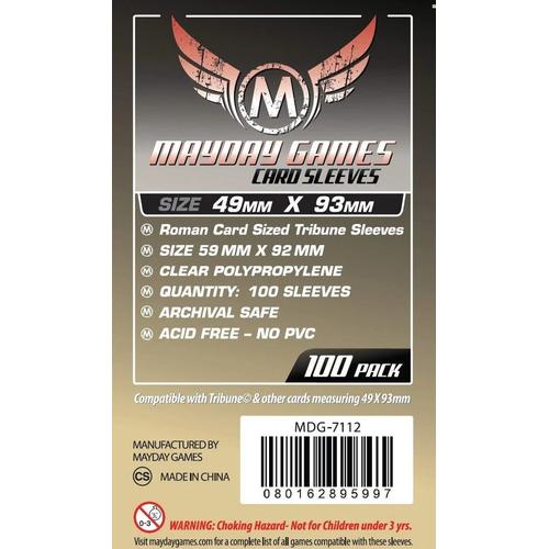 Mayday Tribune Card Sleeves (49x93mm)