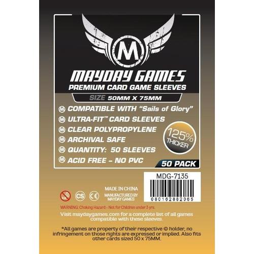 Mayday Sails of Glory Card Sleeves (50x75mm) 50ct
