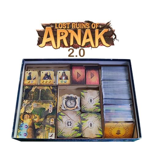 WithOut Mess: Box insert for Arnak 2.0