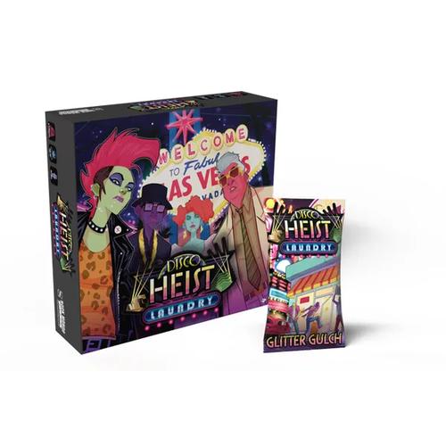 Disco Heist Laundry Deluxe Game with Glitter Gulch