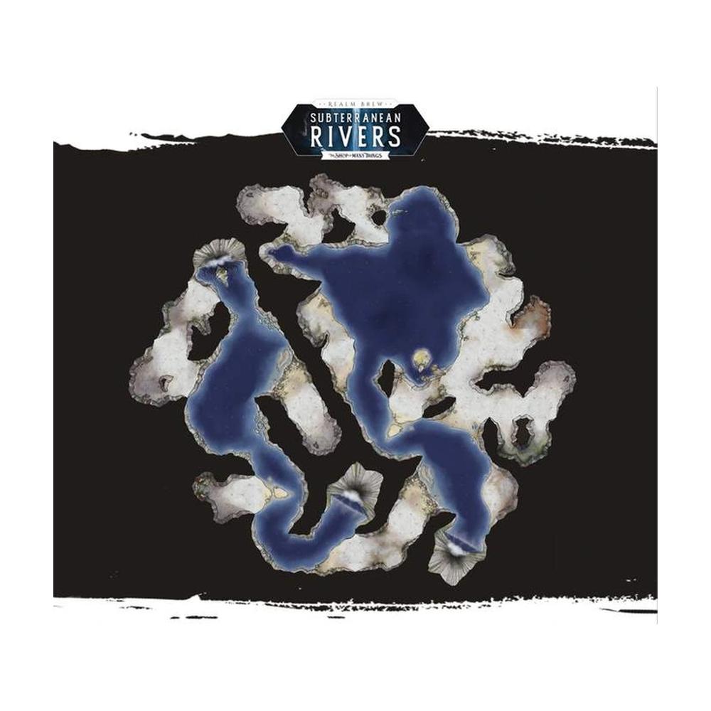 Realm Brew Magnetic Map Tiles - Subterranean Rivers