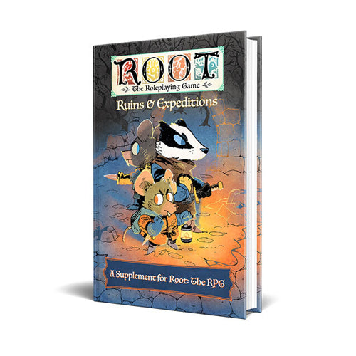 Root: Ruins and Rolls Ruins & Expeditions Book - Kickstarter | Zatu Games