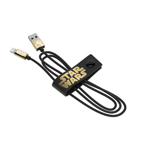 Cable Light Line 120cm SW TLJ BB8 Gold