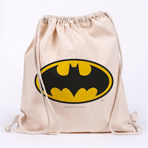 DC Comics Batman Cotton Drawstring Bag