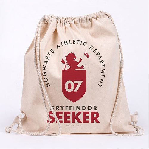 Harry Potter Gryffindor Cotton Drawstring Bag