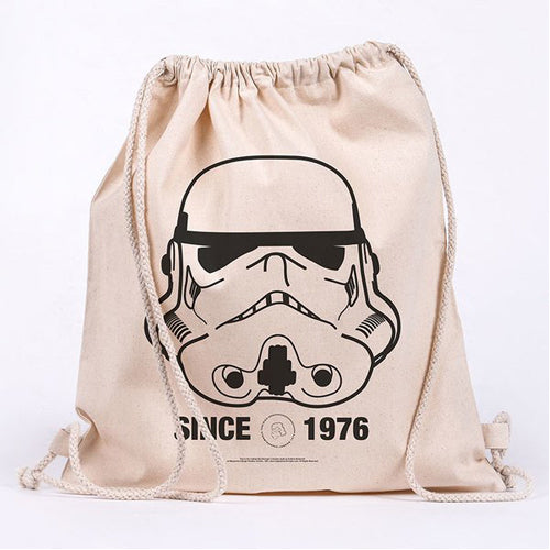 Original Stormtrooper Helmet Cotton Drawstring Bag