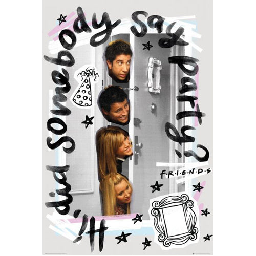 Friends Party Poster 61cm x 91cm